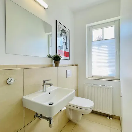 公寓 Moderne Sylt-wohnung Im Ruhigen Alt-westerland Sylt